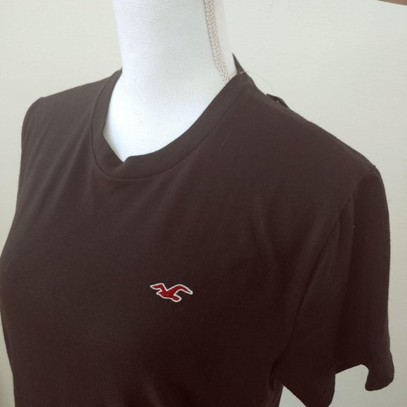 🦄 NWTs/ Hollister / Sm / Crew Neck Tee / Black - Picture 3 of 5